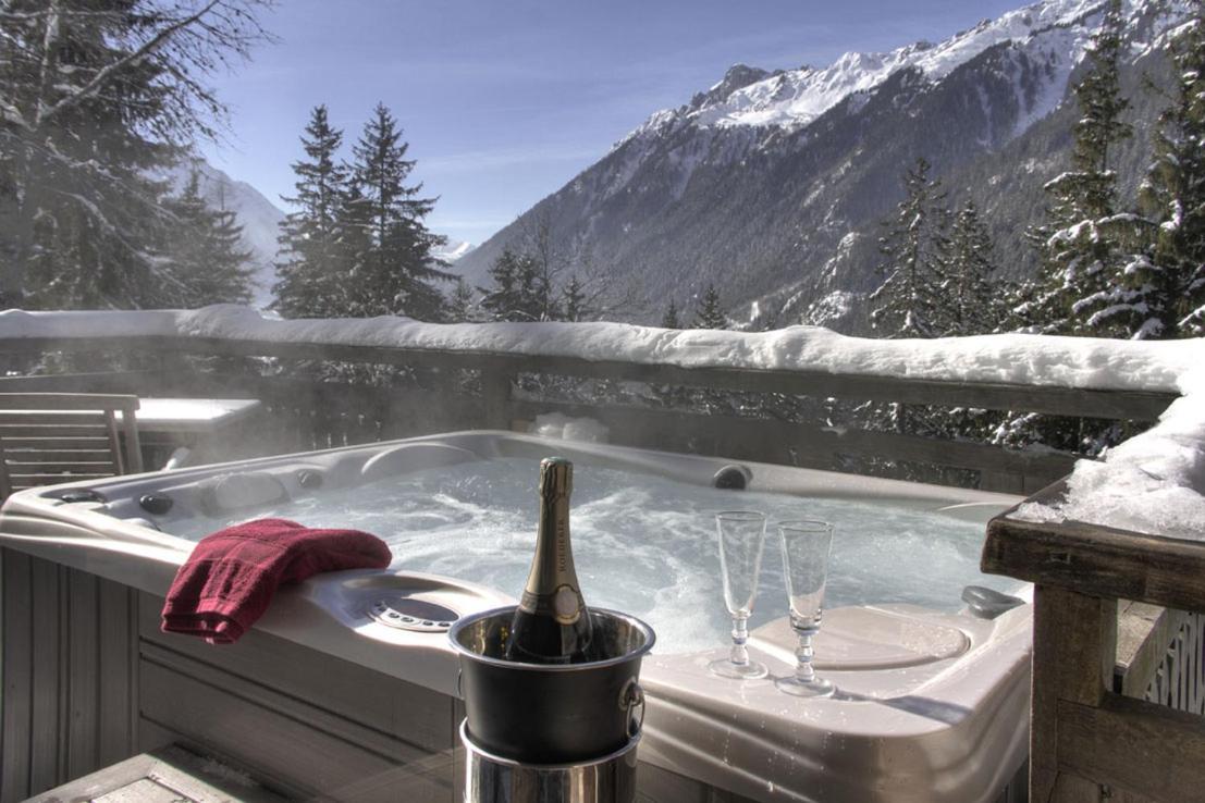 Hotel Les Chalets De Philippe Avec Jacuzzis Privatifs Σαμονί Εξωτερικό φωτογραφία